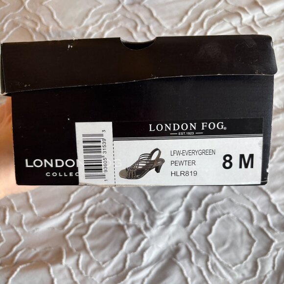 WORN ONCE London Fog Everygreen Demi-Wedge Shoes - Picture 6 of 6